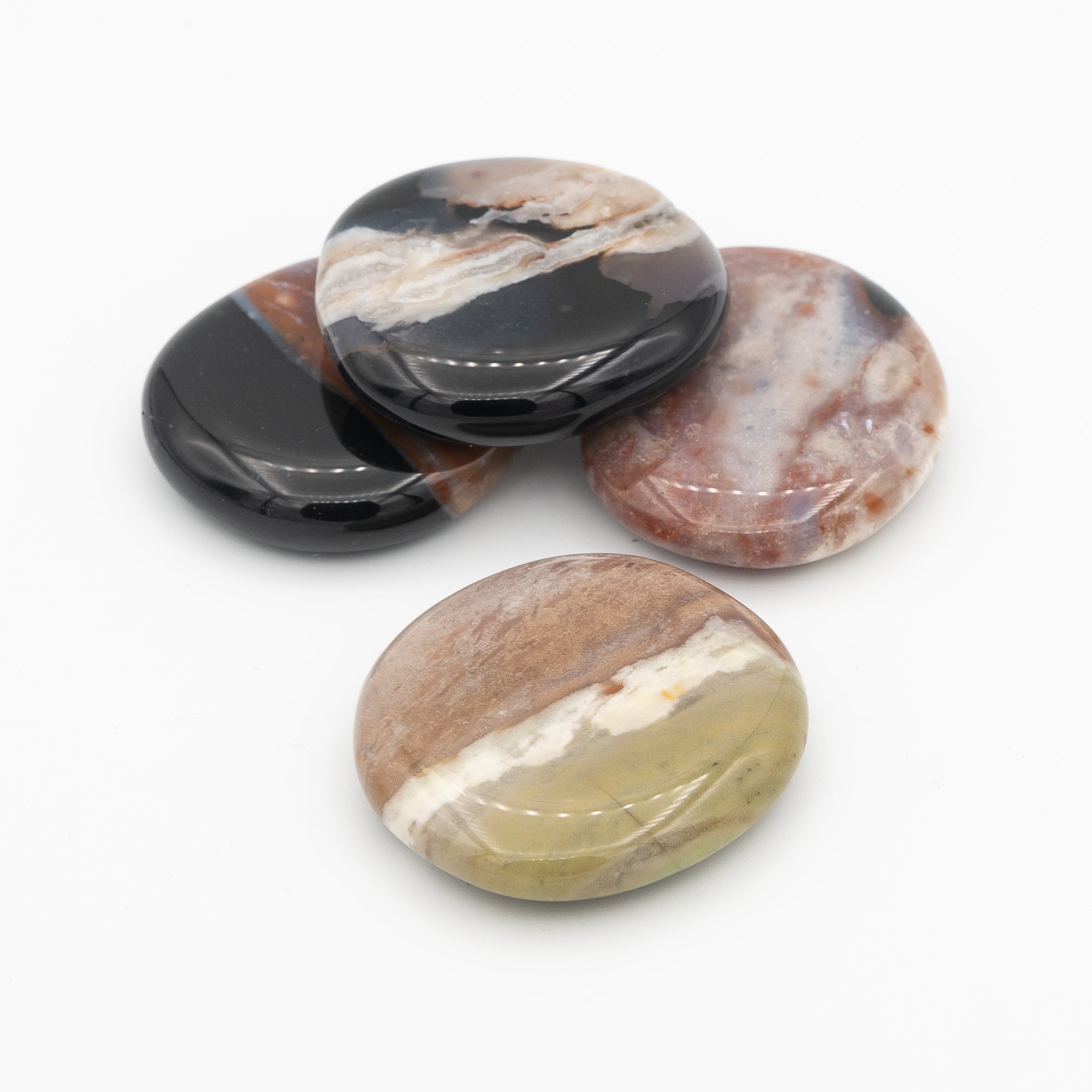 Sardonyx Palm Stone $10